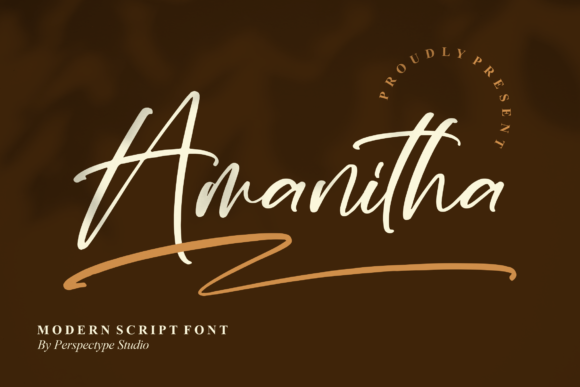 Amanitha Script Font — Elegant Typography for Creative Projects