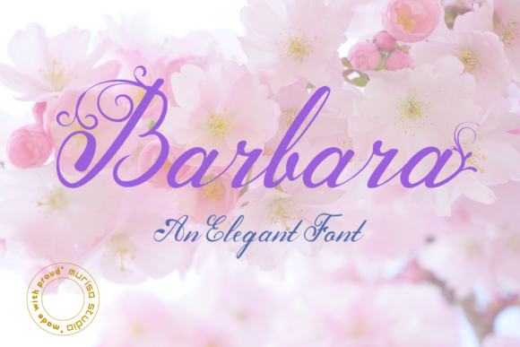 Barbara Script Font – Elevate Your Designs Instantly