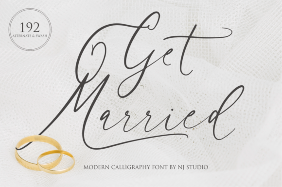 Get Married Font – A Premium Script for Creative Projects