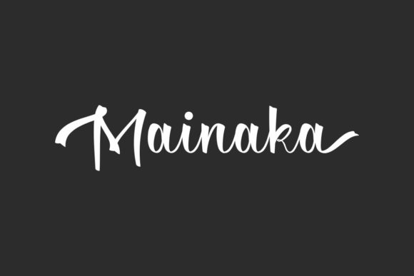 Mainaka Script Font — Elegant Typography for Creative Projects