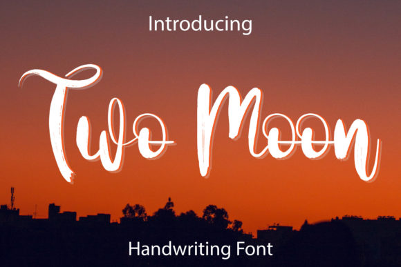 Two Moon Script Font for Modern Design Projects